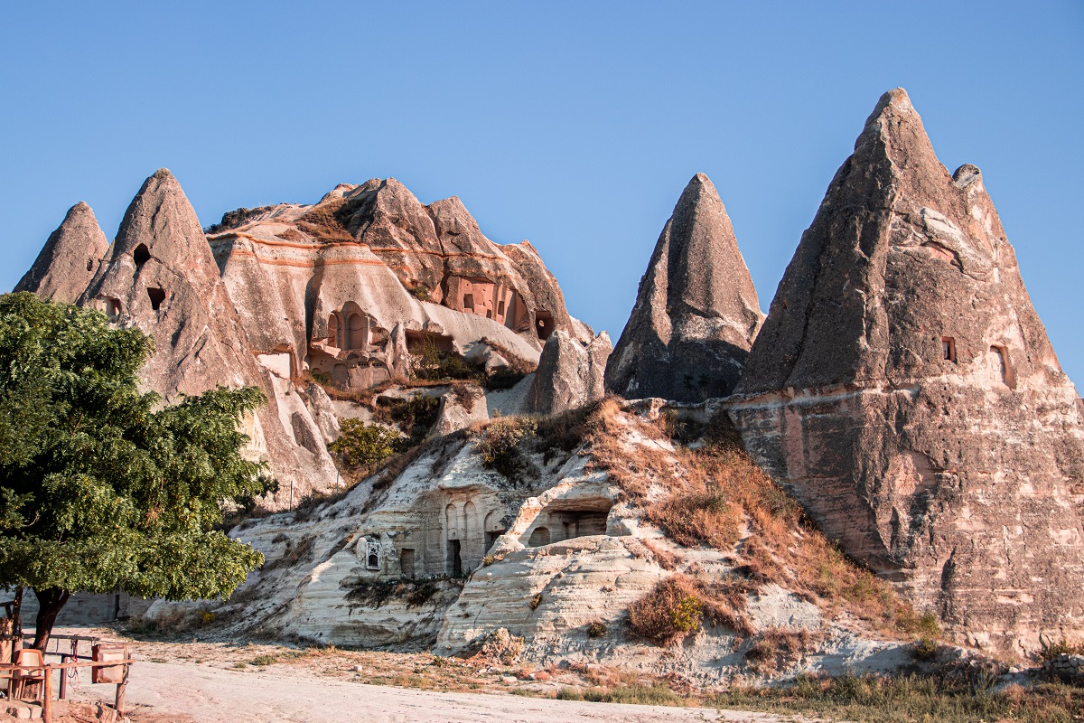 Abitazioni rupestri in Cappadocia